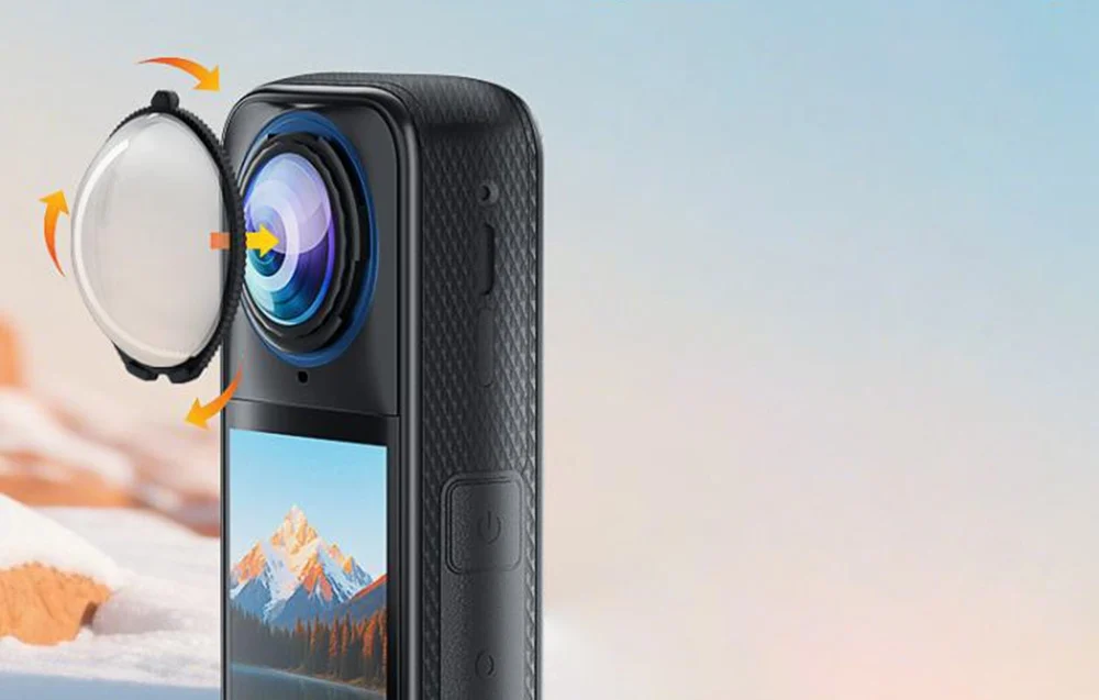 Puluz lencsevédők az Insta360 X5 kamerához - Image 2