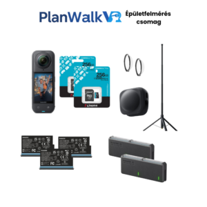 Insta360 X5 - Profi Épületfelmérés csomag